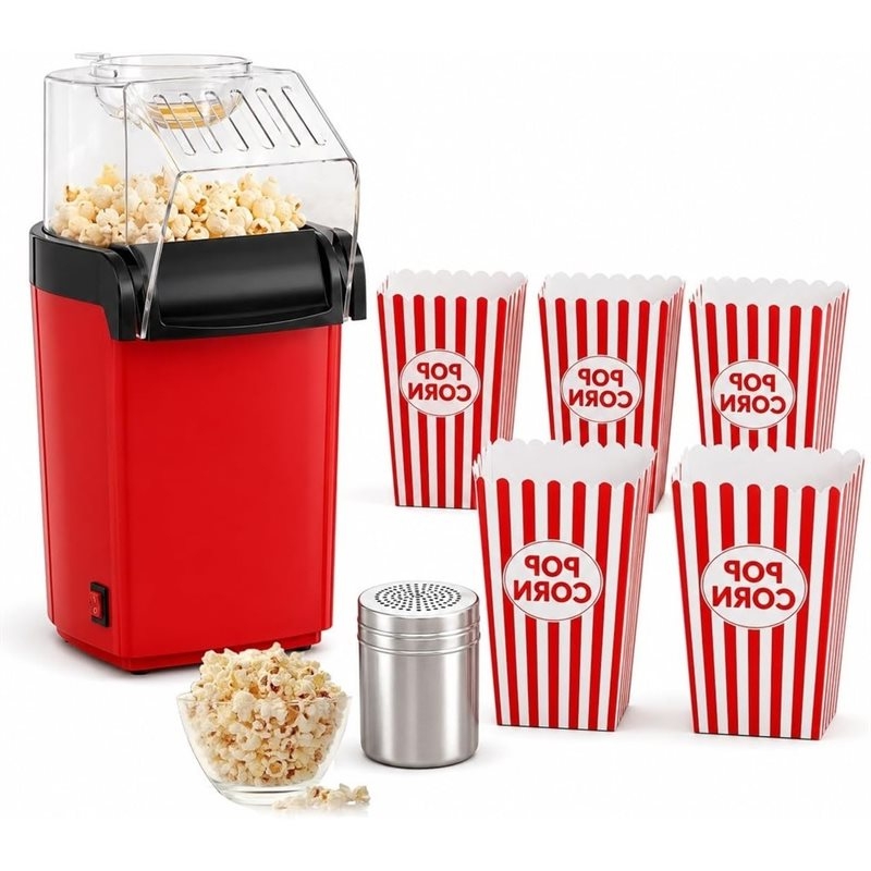Air Popcorn Maker - Sıcak Hava Patlamış Mısır Makinesi, 5