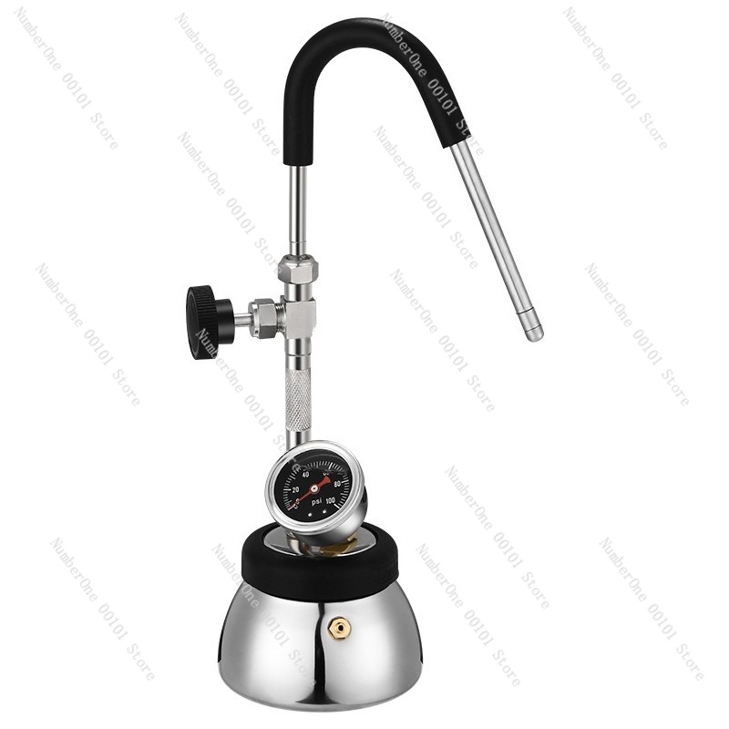 Kitchen Appliances Direct - Paslanmaz Çelik Buharlı Kahve Demliği, Çok