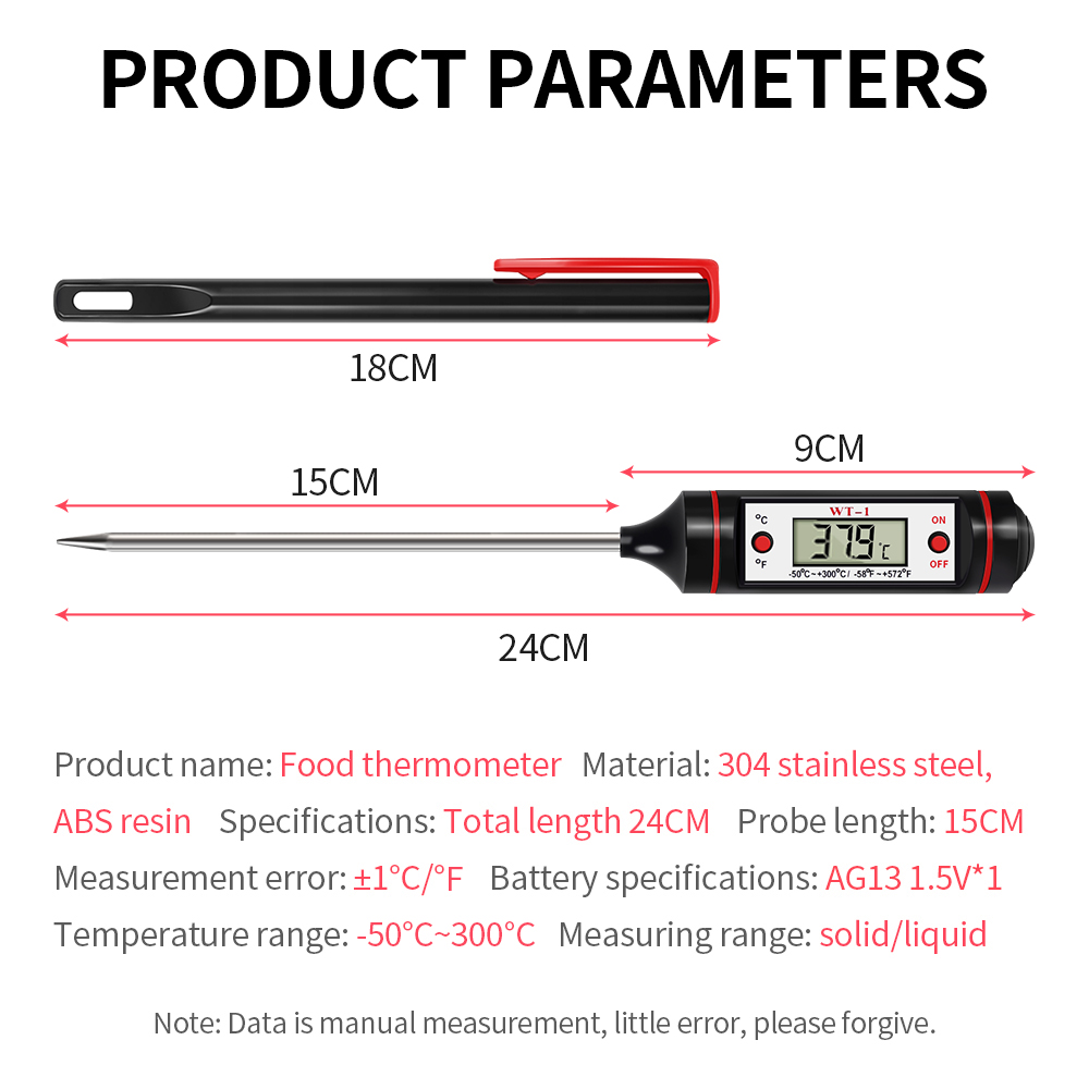 Dijital gıda termometre yeni e - Kitchen Appliances Online incelemesi ve fiyatı