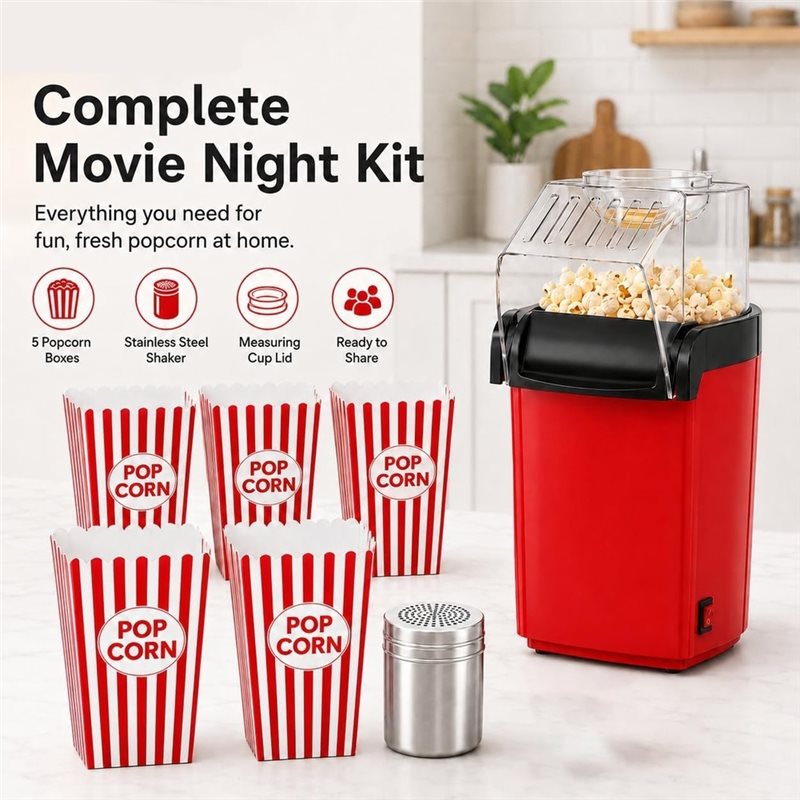 A83G-Sıcak Hava Patlamış Mısır - Air Popcorn Maker incelemesi ve fiyatı