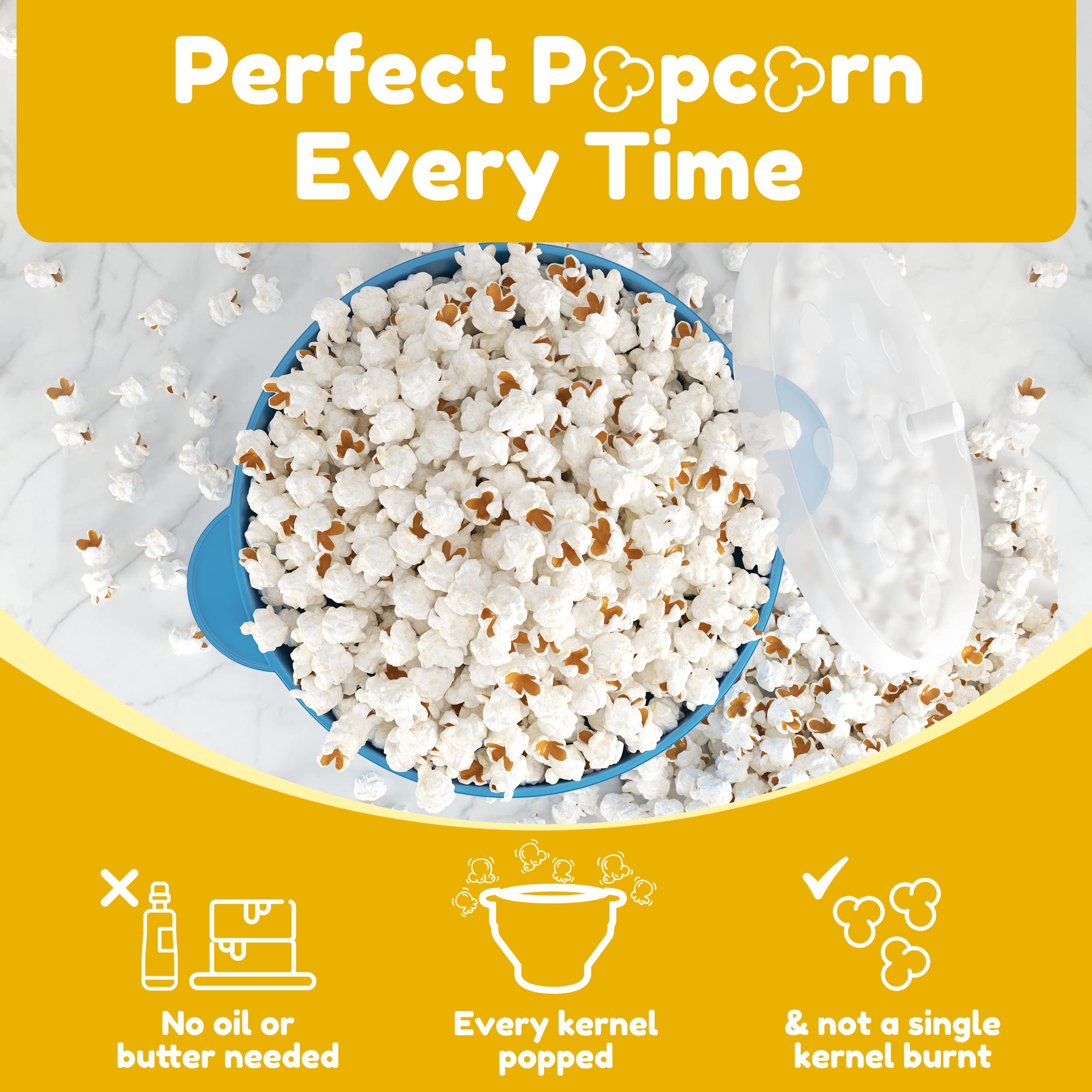 Mikrodalga Silikon Patlamış Mı - Air Popcorn Maker incelemesi ve fiyatı
