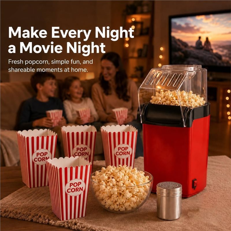 Sıcak Hava Patlamış Mısır Maki - Air Popcorn Maker incelemesi ve fiyatı