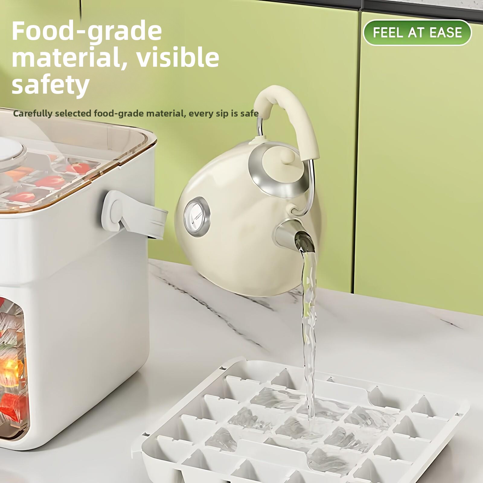 Küçük Ev Tipi Gıda Sınıfı Buz  - Kitchen Appliances Essentials incelemesi ve fiyatı