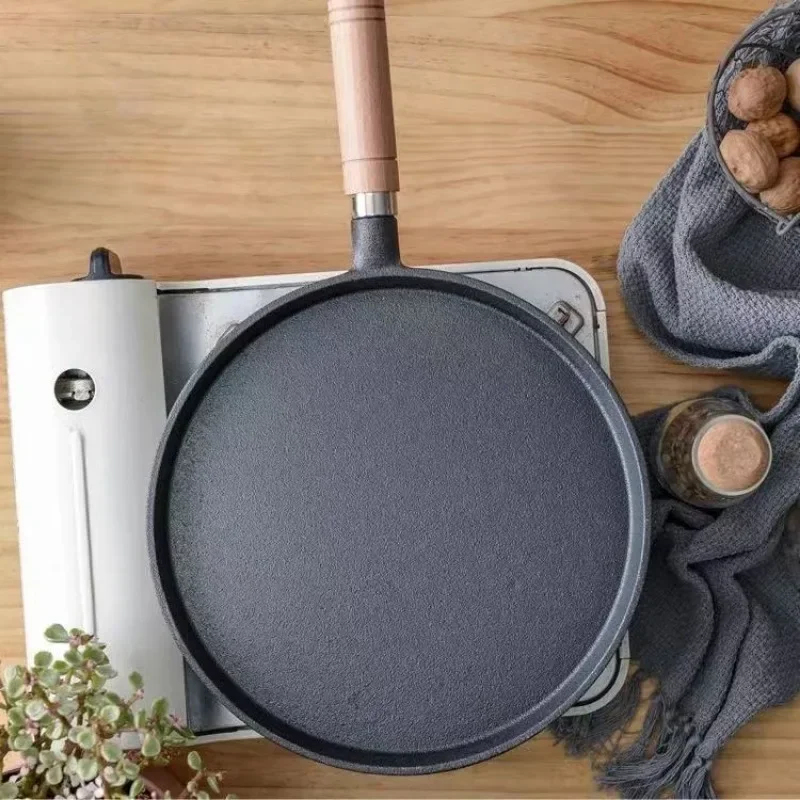 20cm Dökme Demir Tava Ahşap Sa - Electric Griddle Pancake incelemesi ve fiyatı